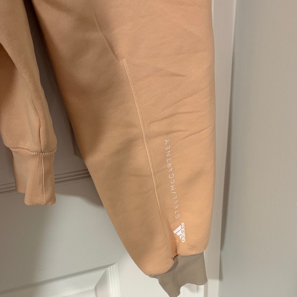 Adidas Stella McCartney Peach Sweatshirt (S) and Joggers (XS) Set - Picture 12 of 12